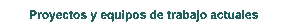 Proyectos y servicios
