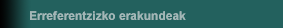 erreferentzizko erakundeak